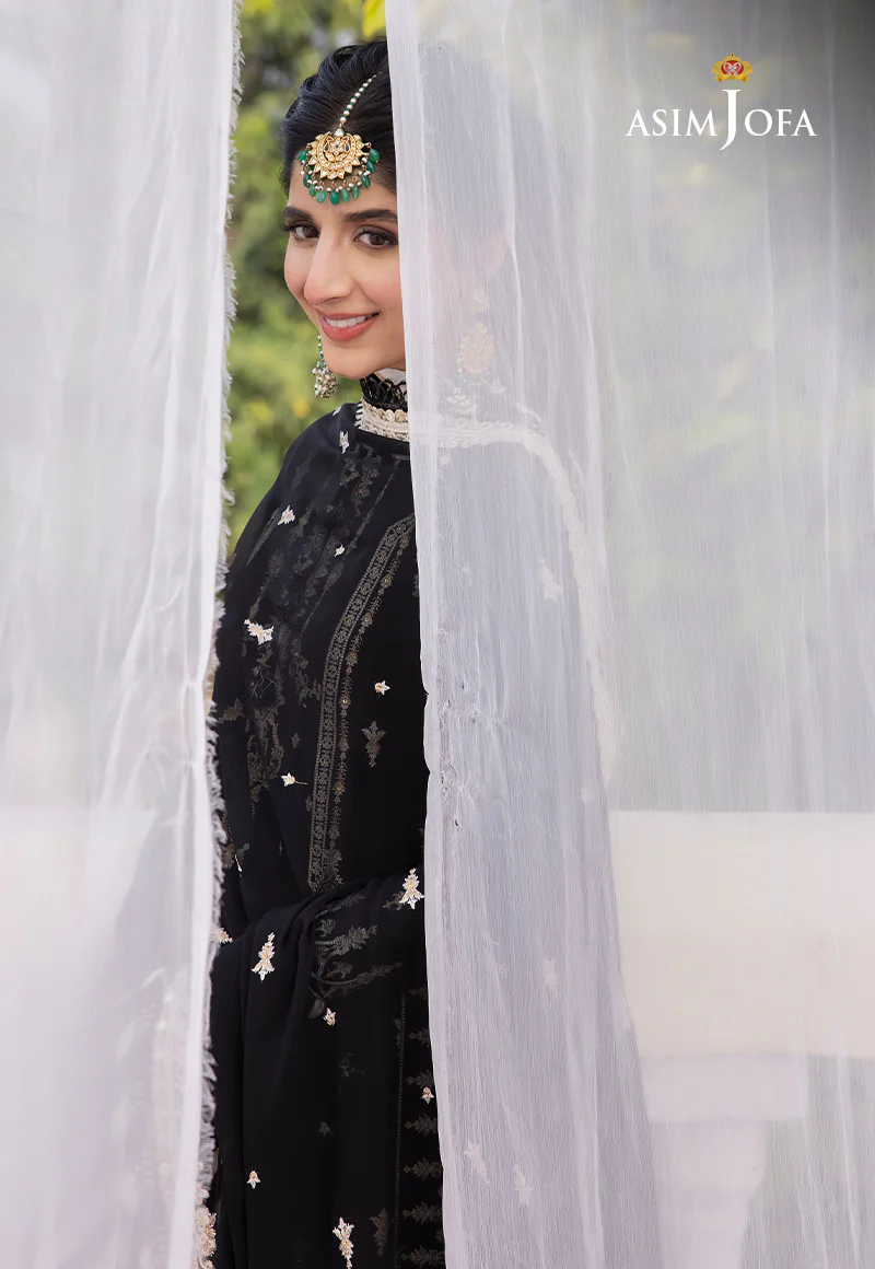 AJAB-01 EMBROIDERED LAWN SILK 3 PCS - Image 10