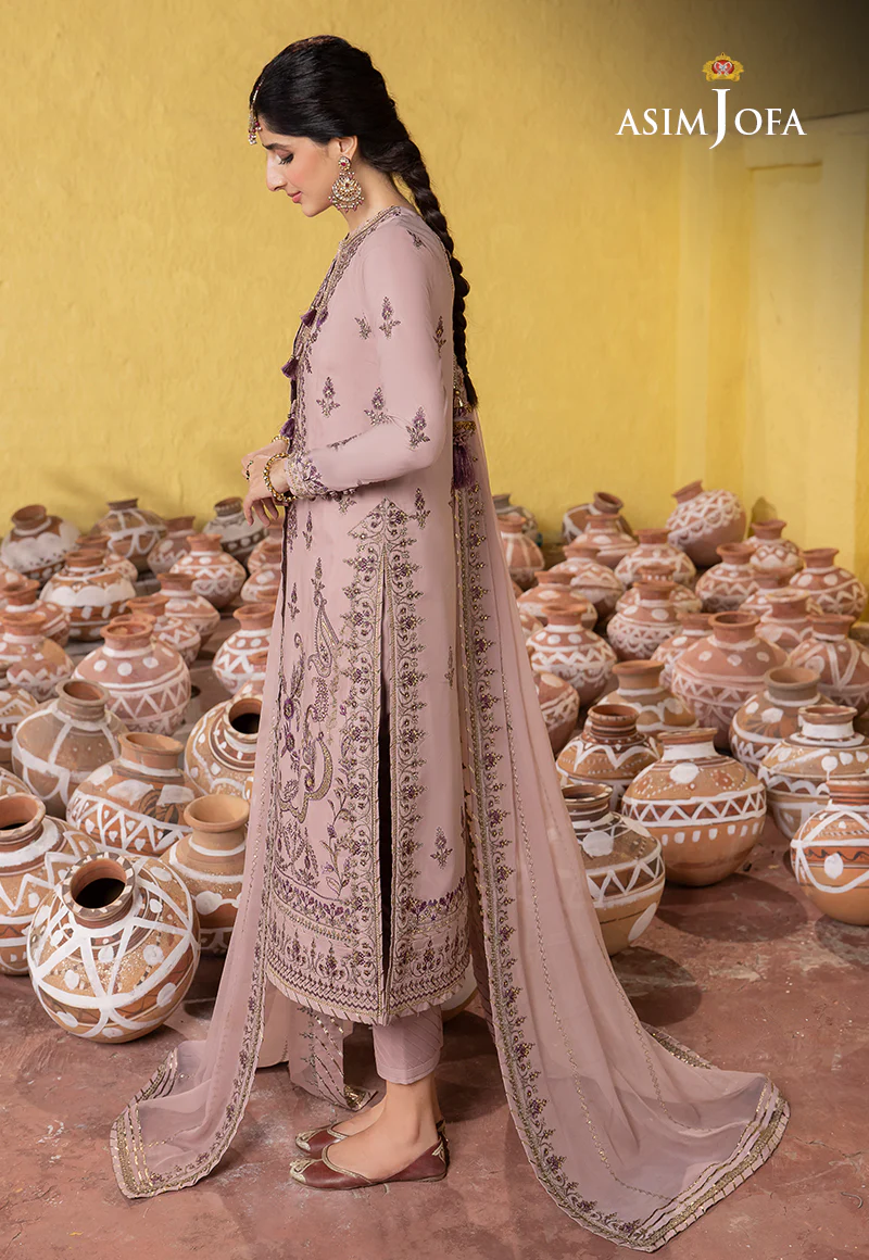 AJAB-06 EMBROIDERED LAWN SILK 3 PCS - Image 8