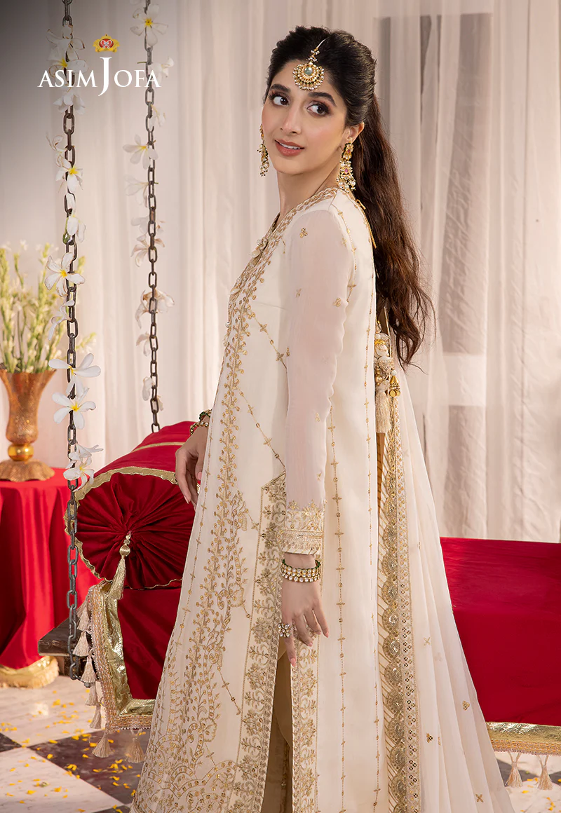 AJAB-21 EMBROIDERED CHIFFON 3 PCS - Image 5