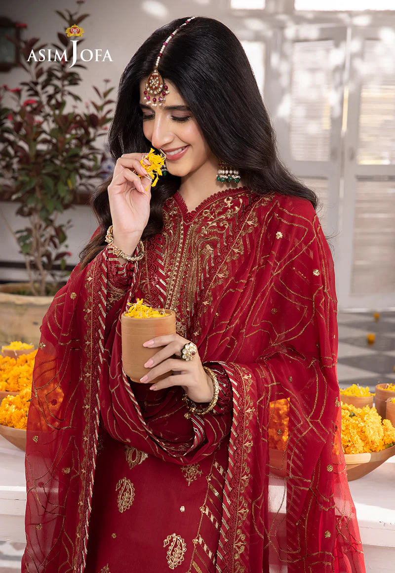 AJABD-24 EMBROIDERED STITCHED 3 PCS - Image 6
