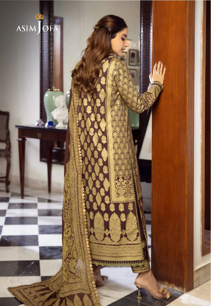 AJAI-04 EMBROIDERED COTTON SILK 3 PCS - Image 3