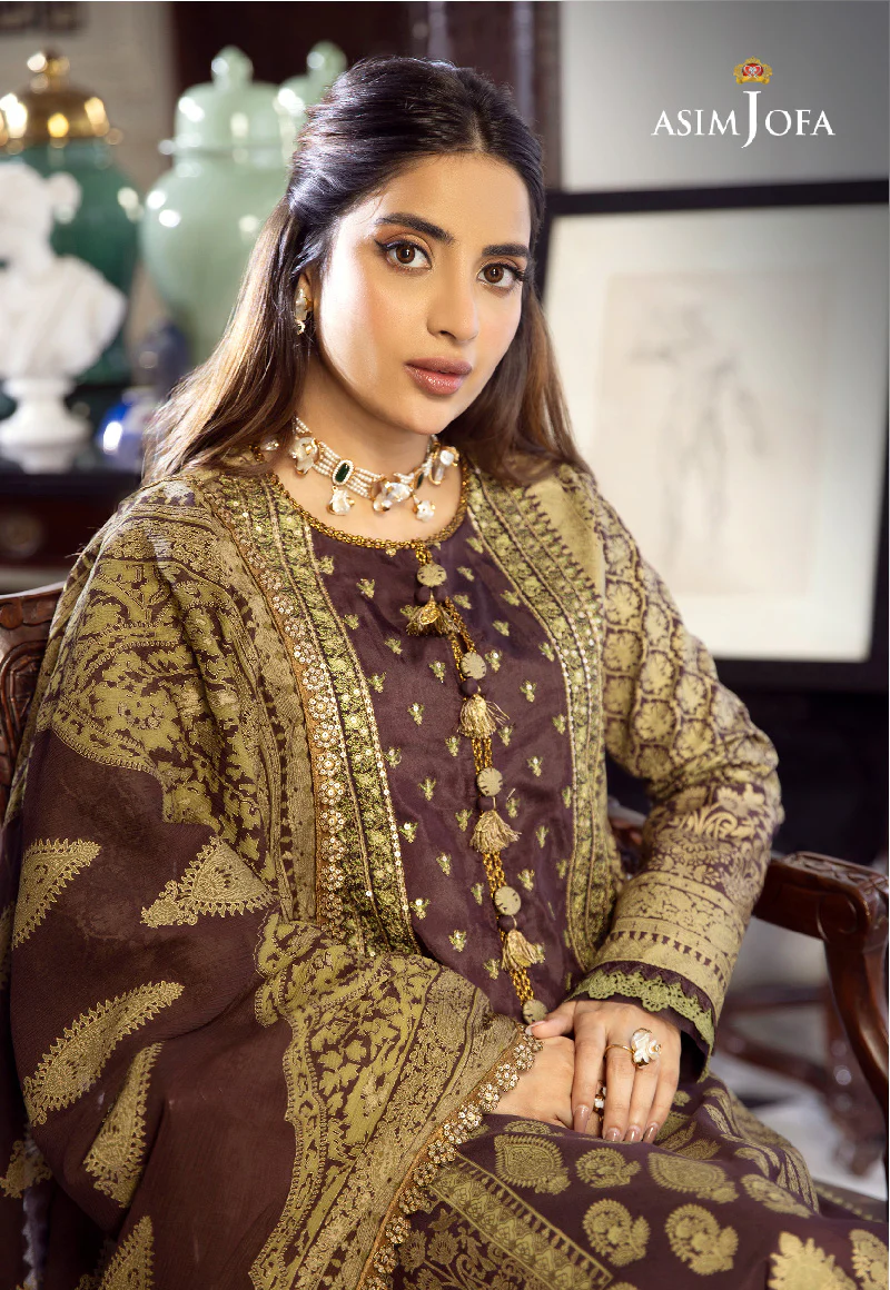 AJAI-04 EMBROIDERED COTTON SILK 3 PCS - Image 7