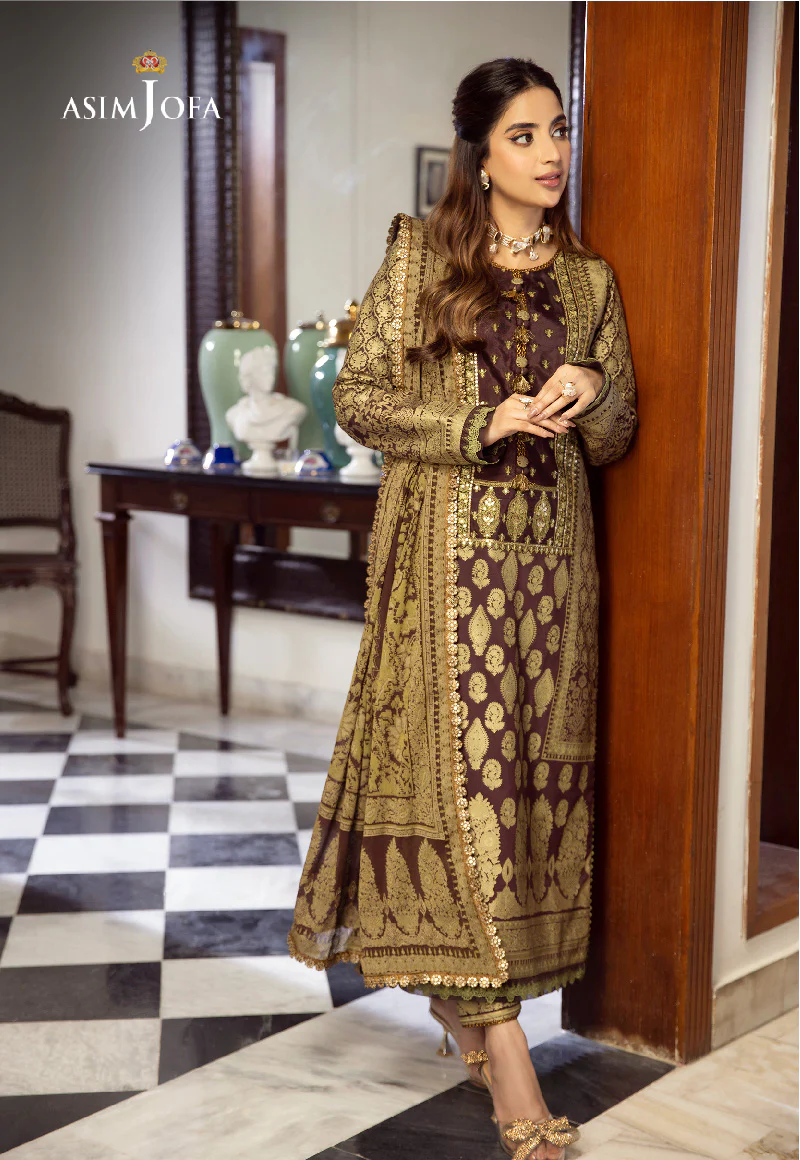 AJAI-04 EMBROIDERED COTTON SILK 3 PCS - Image 8