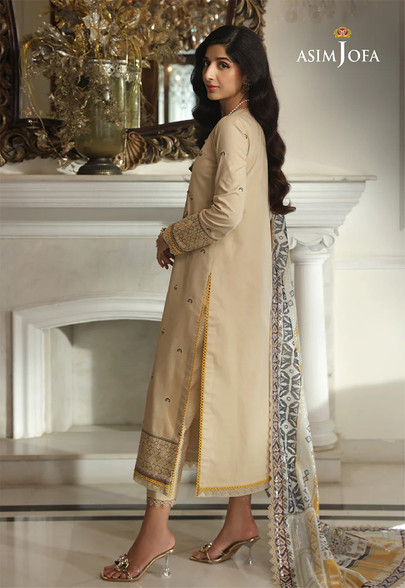 AJAI-14 EMBROIDERED CAMBRIC 3 PCS - Image 3