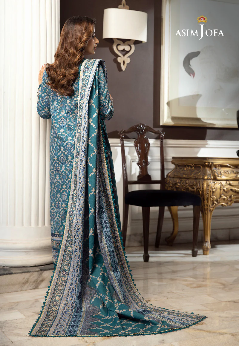 AJAI-28 EMBROIDERED CAMBRIC 3 PCS - Image 4