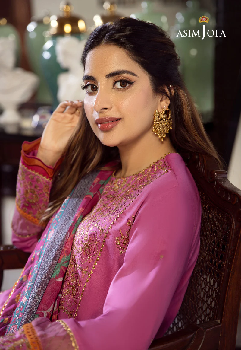 AJAI-36 EMBROIDERED CAMBRIC 3 PCS - Image 6