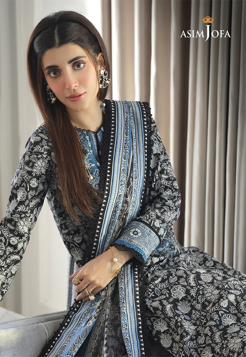 AJAI-40 EMBROIDERED CAMBRIC 3 PCS - Image 5