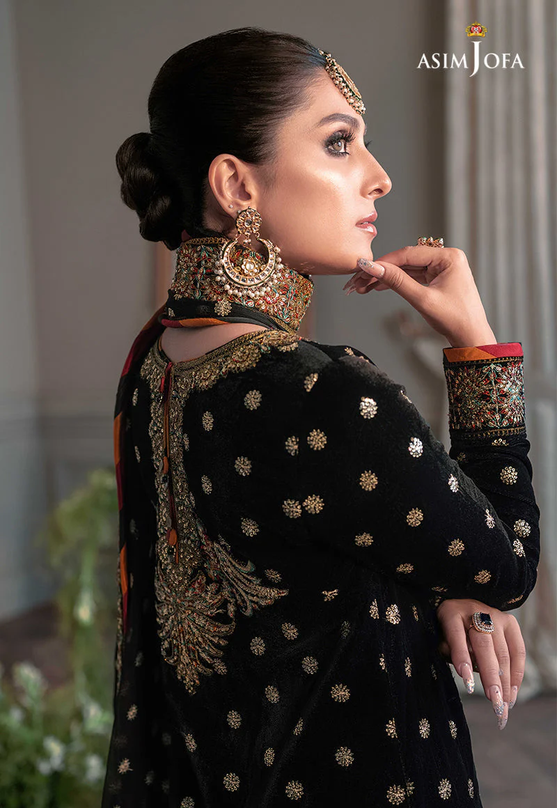 AJAM-02 EMBROIDERED VELVET 3 PCS - Image 14
