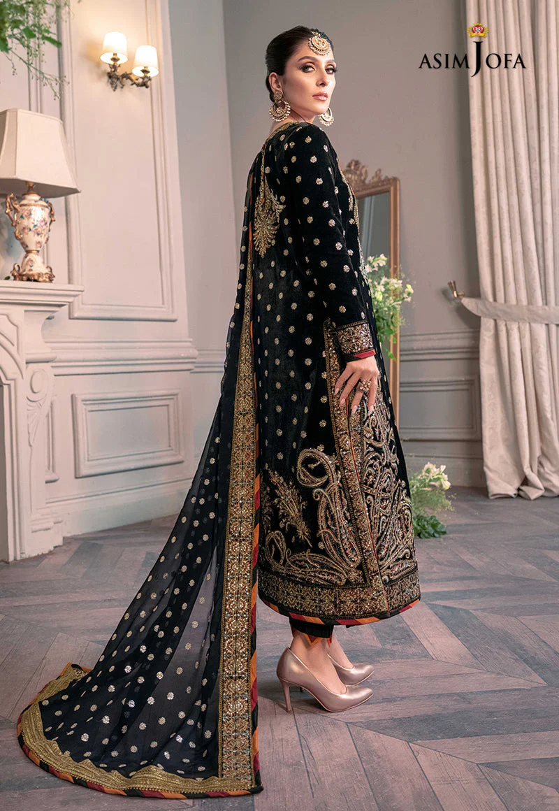 AJAM-02 EMBROIDERED VELVET 3 PCS - Image 5