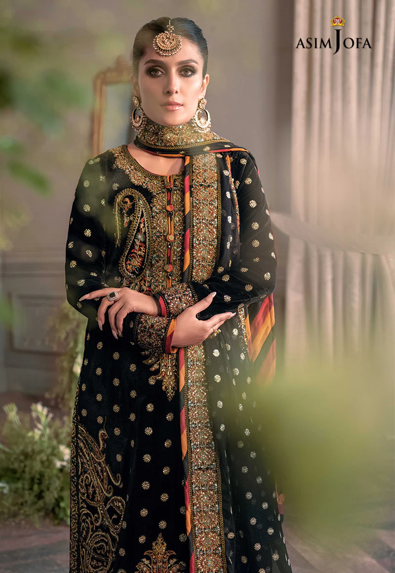AJAM-02 EMBROIDERED VELVET 3 PCS - Image 8