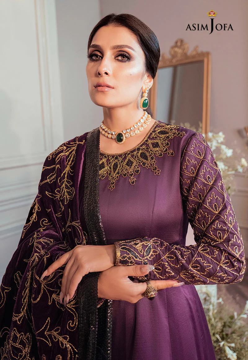 AJAM-06 EMBROIDERED DULL SILK 3 PCS - Image 14