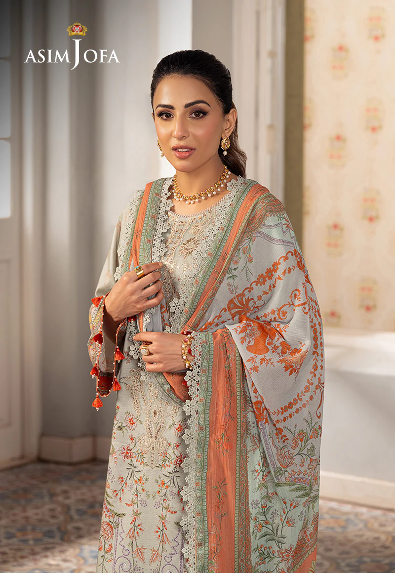 AJAR-02 EMBROIDERED JACQUARD 3 PCS - Image 7