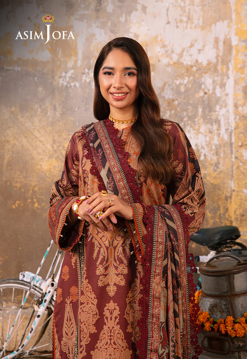 AJAR-24 PRINTED LAWN 3 PCS - Image 6