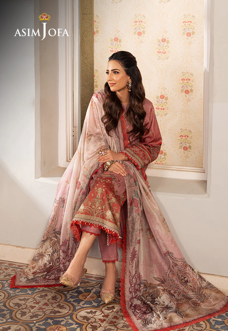 AJARP-08 PRINTED JACQUARD STITCHED 3 PCS - Image 5