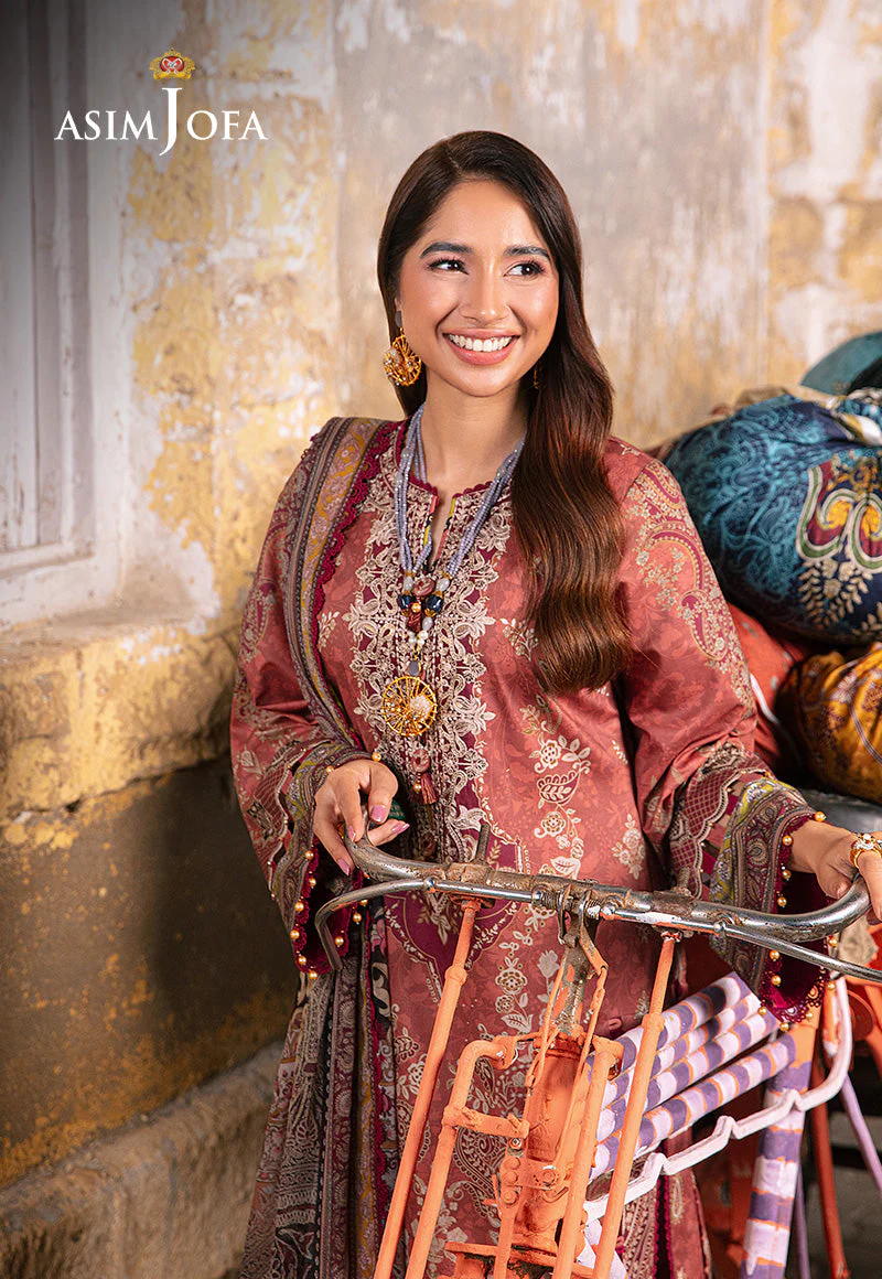 AJARP-17 PRINTED LAWN STITCHED 3 PCS - Image 6