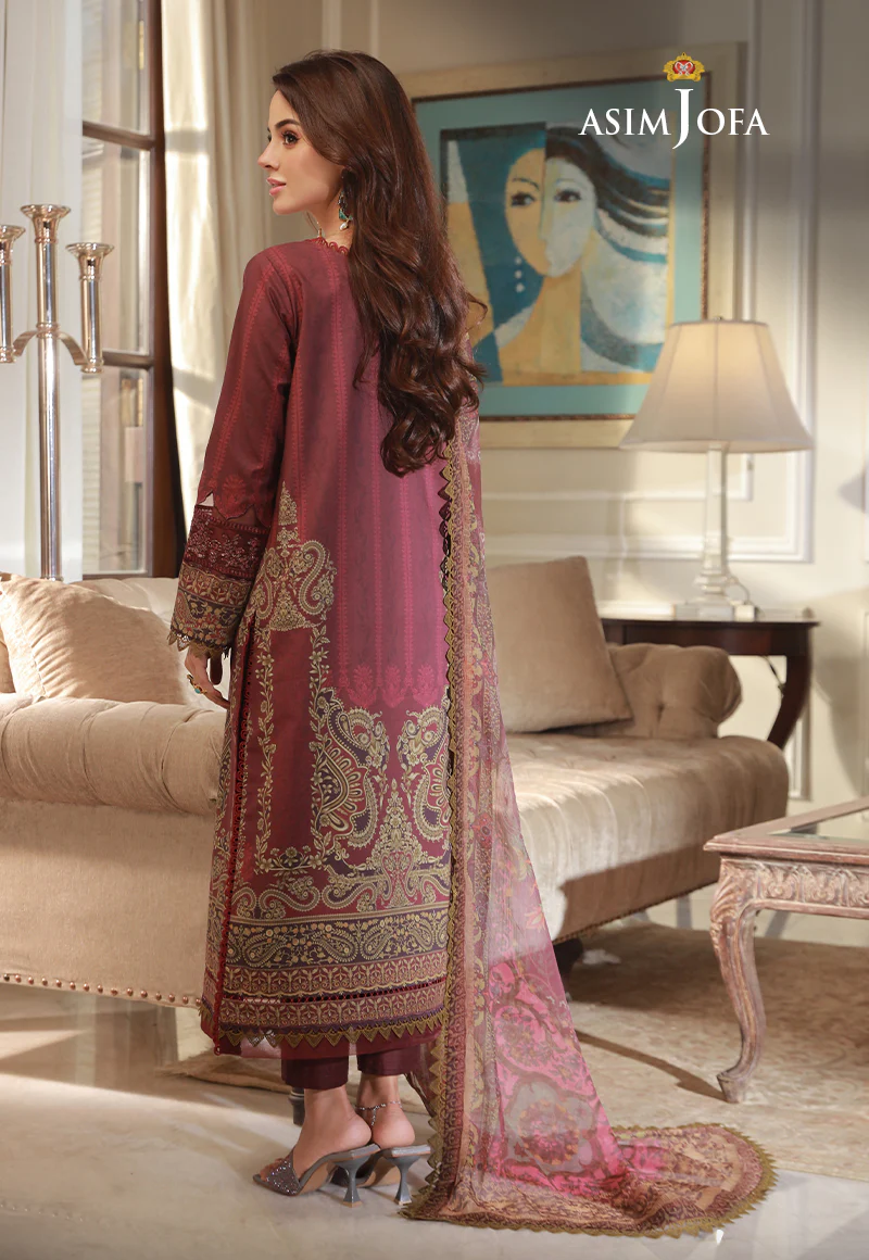 AJAS-04 EMBROIDERED CAMBRIC (3-Pcs) - Image 2
