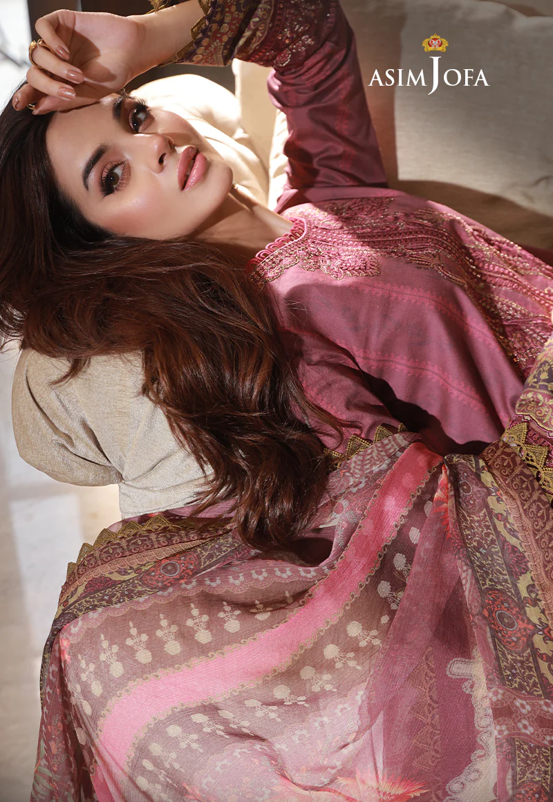 AJAS-04 EMBROIDERED CAMBRIC (3-Pcs) - Image 8
