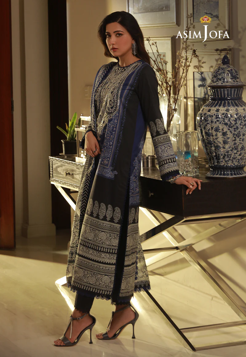 AJAS-09 EMBROIDERED CAMBRIC (3-Pcs) - Image 3