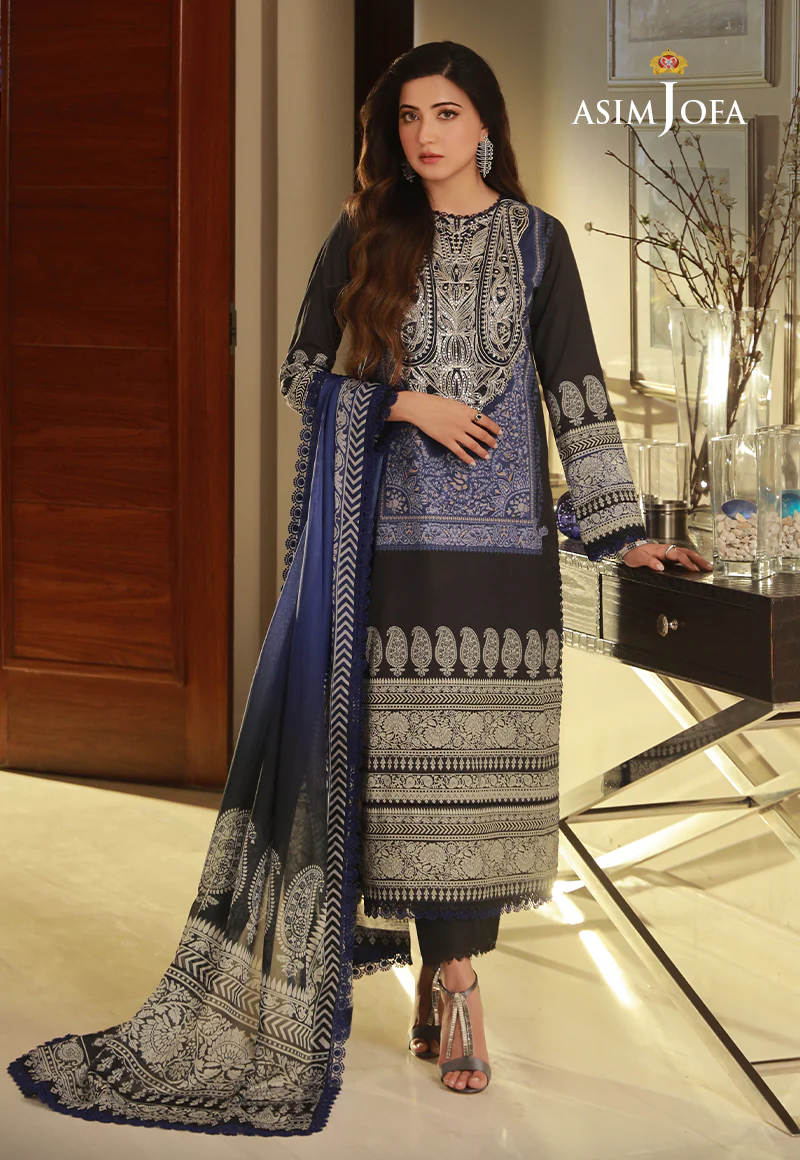 AJAS-09 EMBROIDERED CAMBRIC (3-Pcs) - Image 6