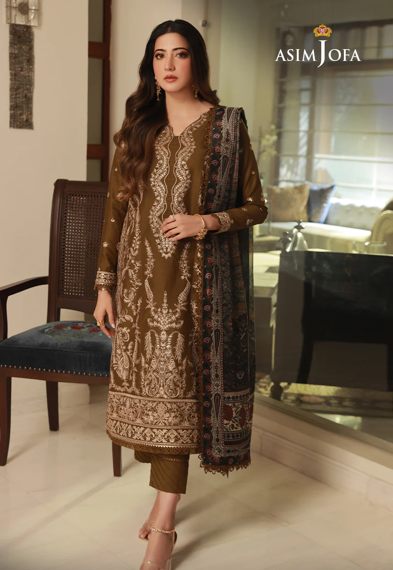 AJAS-22 CAMBRIC EMBROIDERED (3-Pcs)