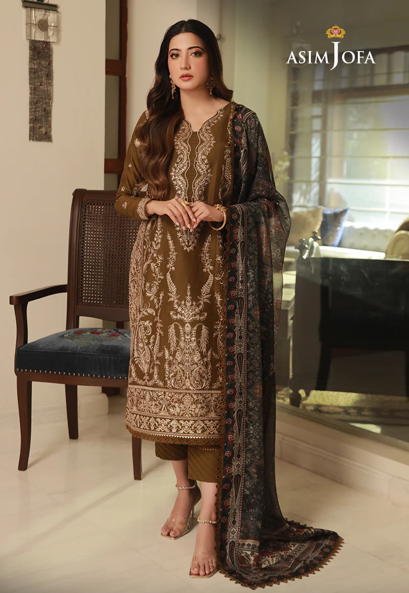 AJAS-22 CAMBRIC EMBROIDERED (3-Pcs) - Image 5