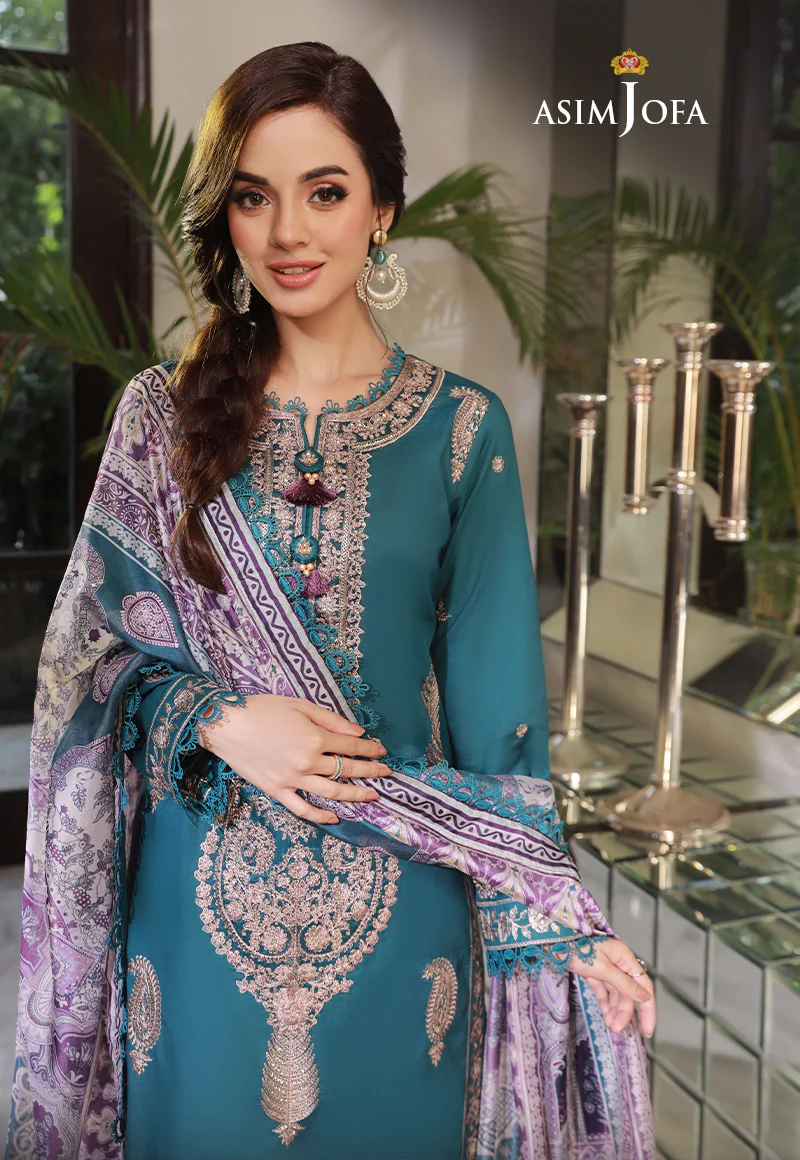 AJAS-24 EMBROIDERED CAMBRIC (3-Pcs) - Image 6