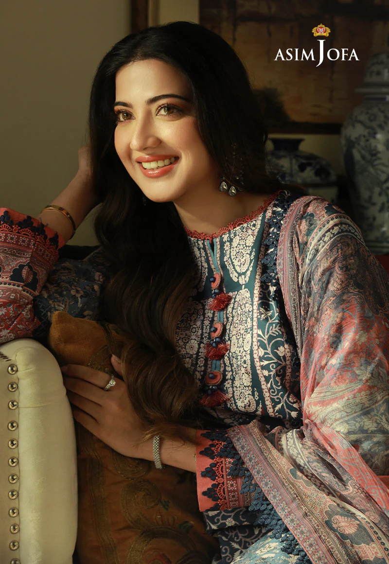 AJASP-17 STITCHED PRINTED CAMBRIC 2 PCS - Image 6