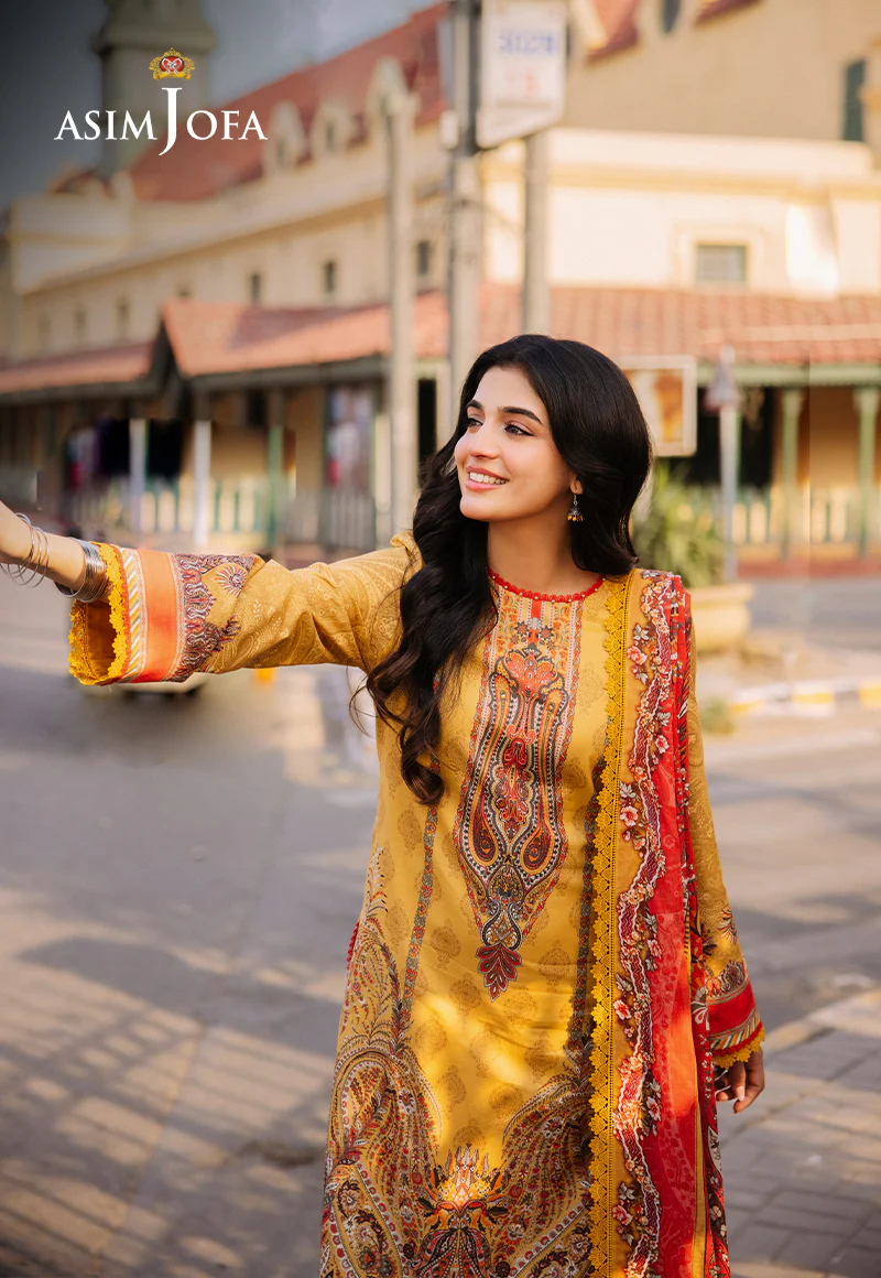 AJBB-08 PRINTED LAWN 3 PCS - Image 4