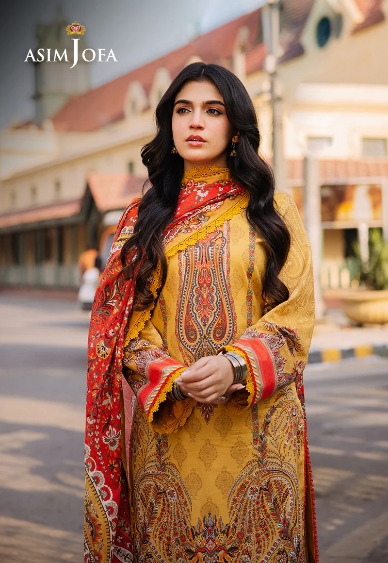 AJBB-08 PRINTED LAWN 3 PCS - Image 6