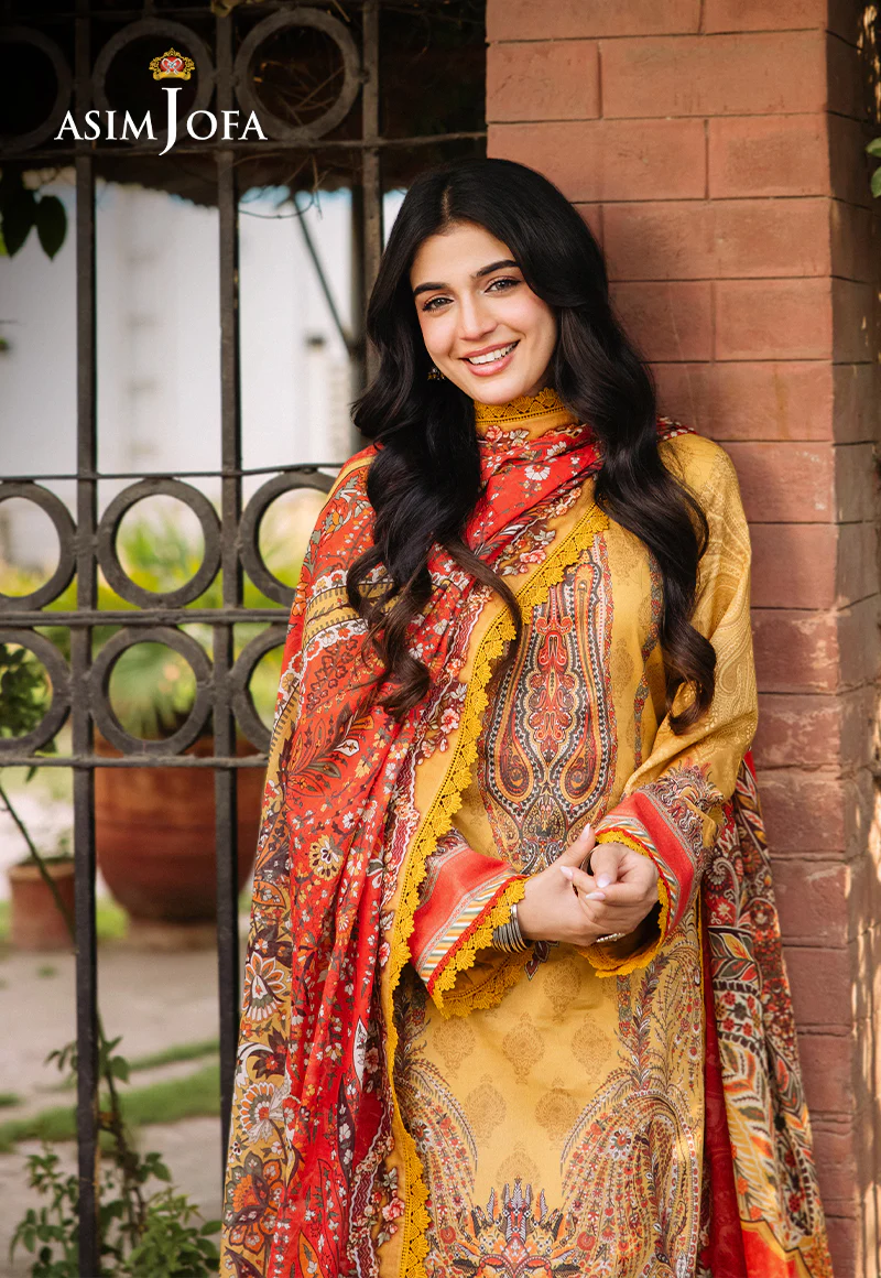 AJBB-08 PRINTED LAWN 3 PCS - Image 8