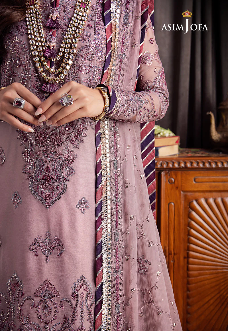 AJBK-06 DESIGNERS EMBROIDERED STITCHED 3 PCS - Image 10