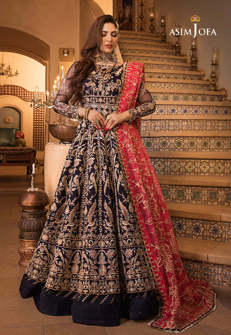 AJBN-02 EMBROIDERED ORGANZA 3 PCS - Image 4