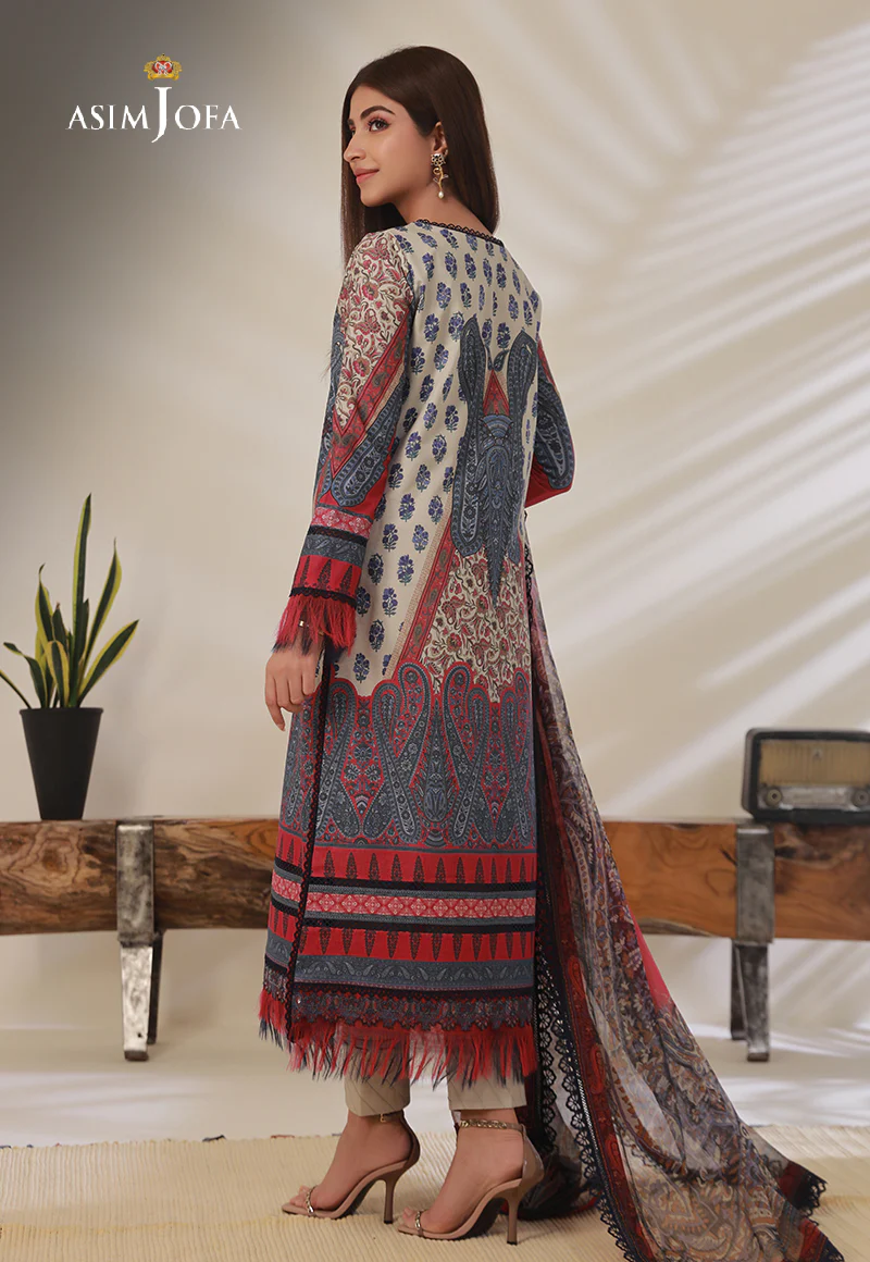 AJBP-14 EMBROIDERED CAMBRIC 3 PCS - Image 3