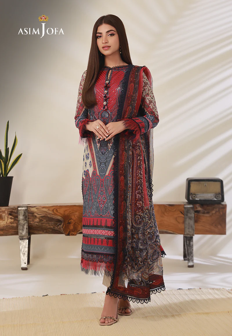 AJBP-14 EMBROIDERED CAMBRIC 3 PCS - Image 8