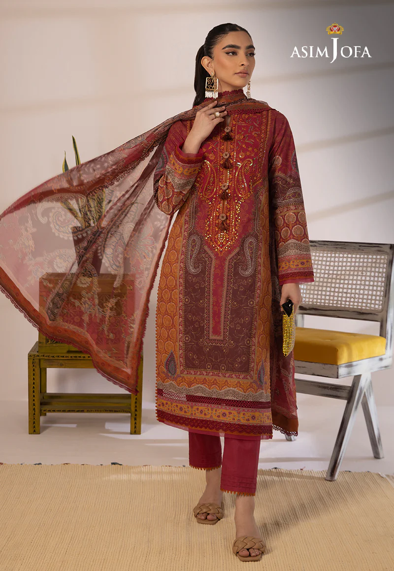 AJBP-15 EMBROIDERED CAMBRIC 3 PCS - Image 4