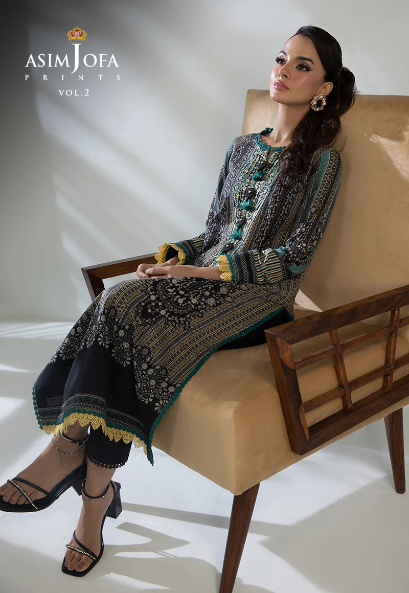 AJBP-54 EMBROIDERED LAWN 2-PCS - Image 5