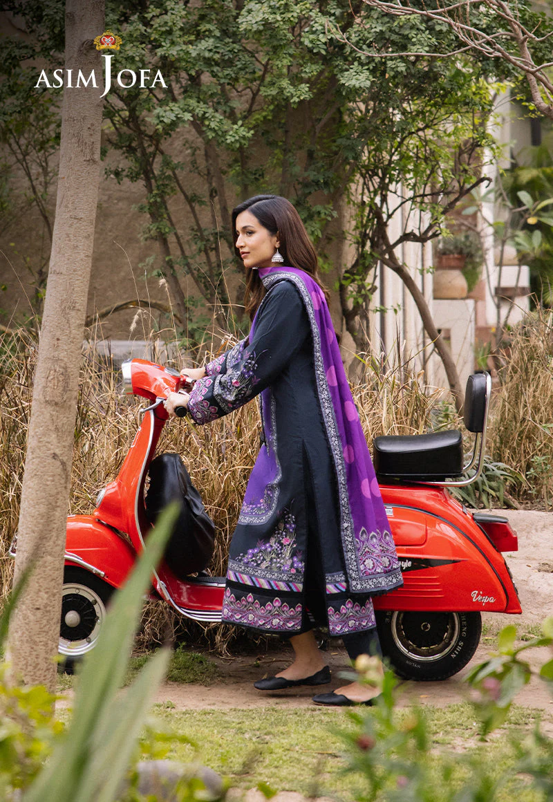 AJBUD-15 PRINTED LAWN 3 PCS - Image 5