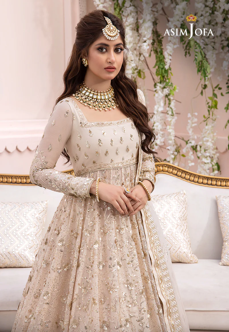 AJCCD-02 EMBROIDERED CHIFFON STITCHED 3 PCS - Image 4