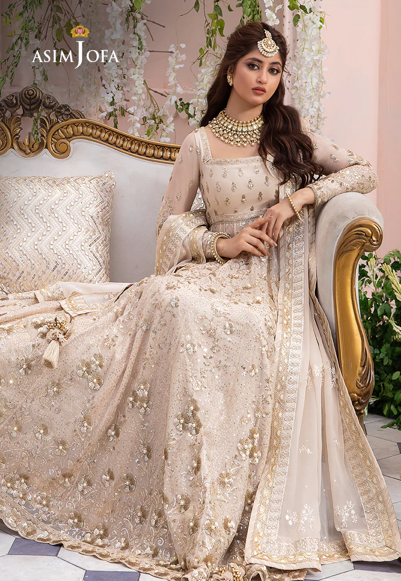 AJCCD-02 EMBROIDERED CHIFFON STITCHED 3 PCS - Image 5