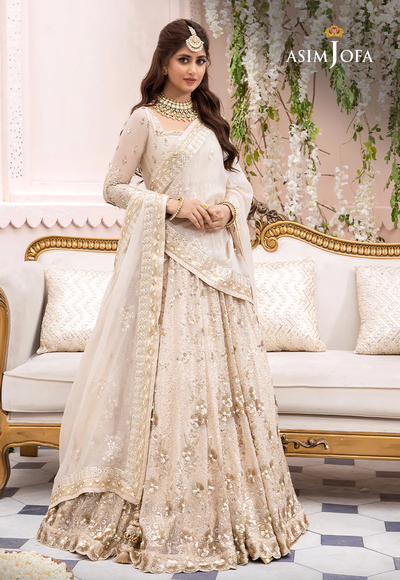 AJCCD-02 EMBROIDERED CHIFFON STITCHED 3 PCS - Image 6