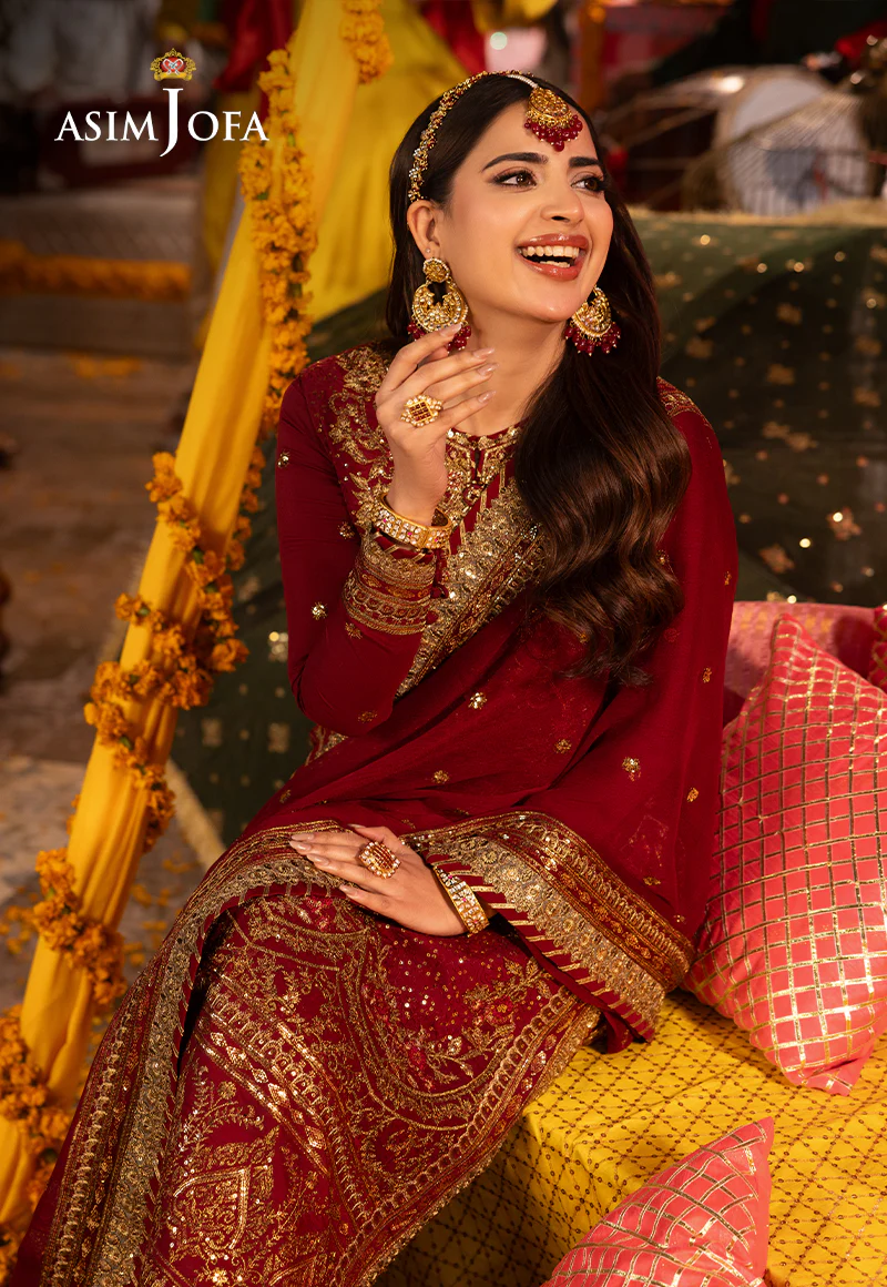 AJCD-04 EMBROIDERED TWISTED SILK 3 PCS - Image 7