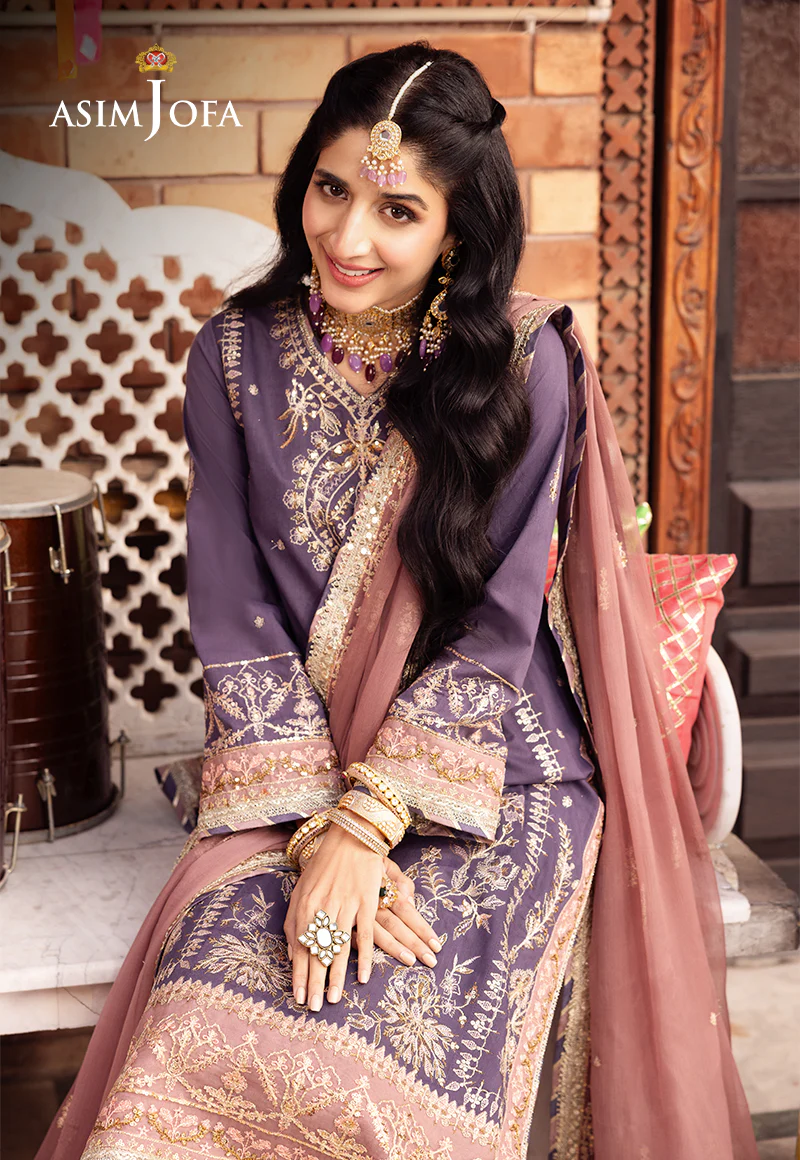 AJCDP-26 EMBROIDERED STITCHED 3 PCS - Image 3