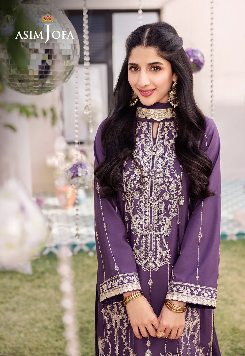 AJCFD-29 EMBROIDERED JUMBO SILK 3 PCS - Image 10