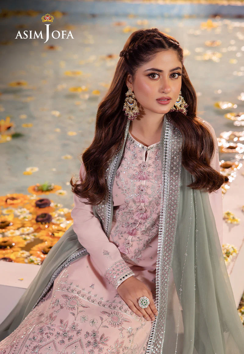 AJCFD-14 EMBROIDERED BOSKI SILK STITCHED 3 PCS - Image 10