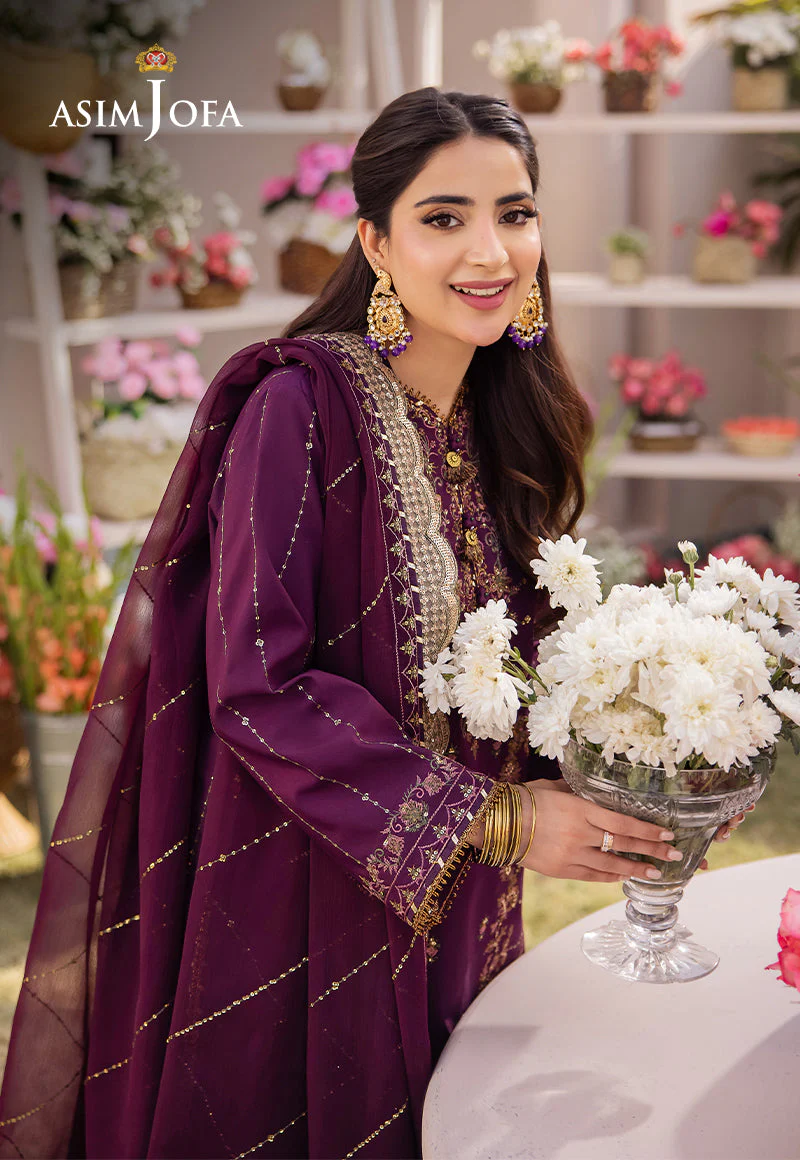 AJCFD-22-XS EMBROIDERED BOSKI SILK 3 PCS - Image 5