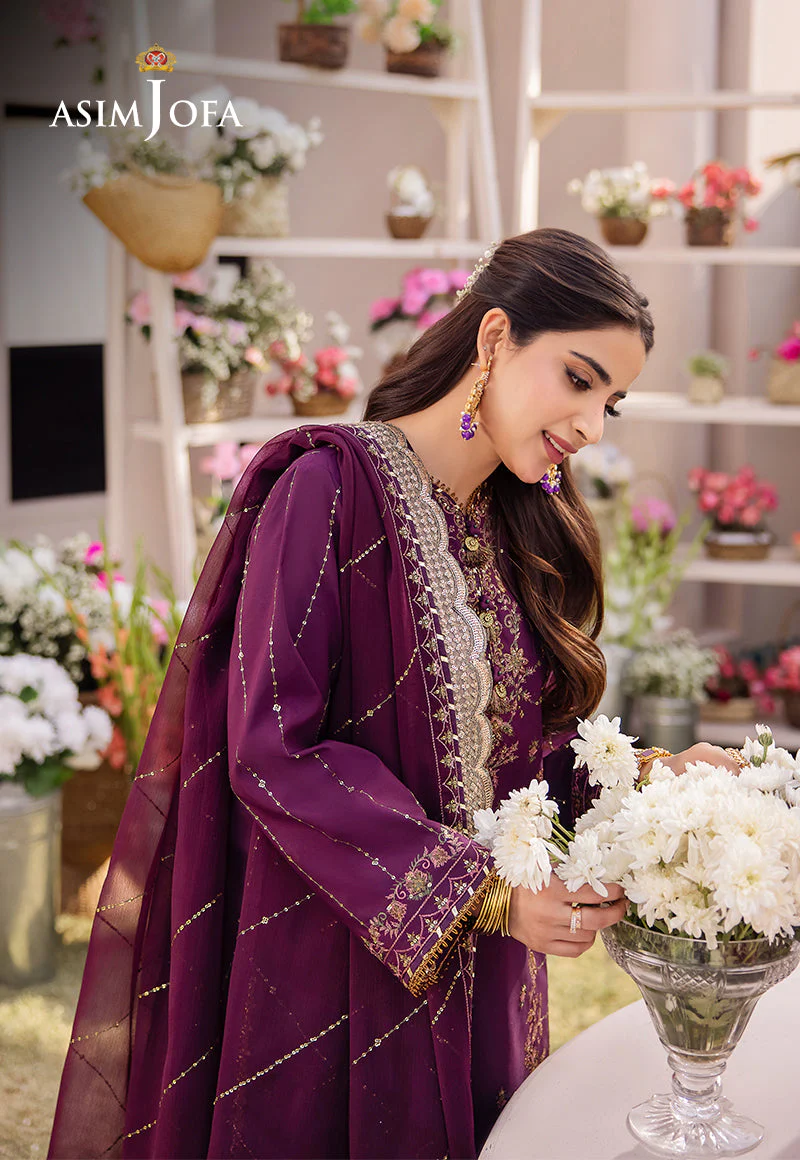 AJCFD-22-XS EMBROIDERED BOSKI SILK 3 PCS - Image 6