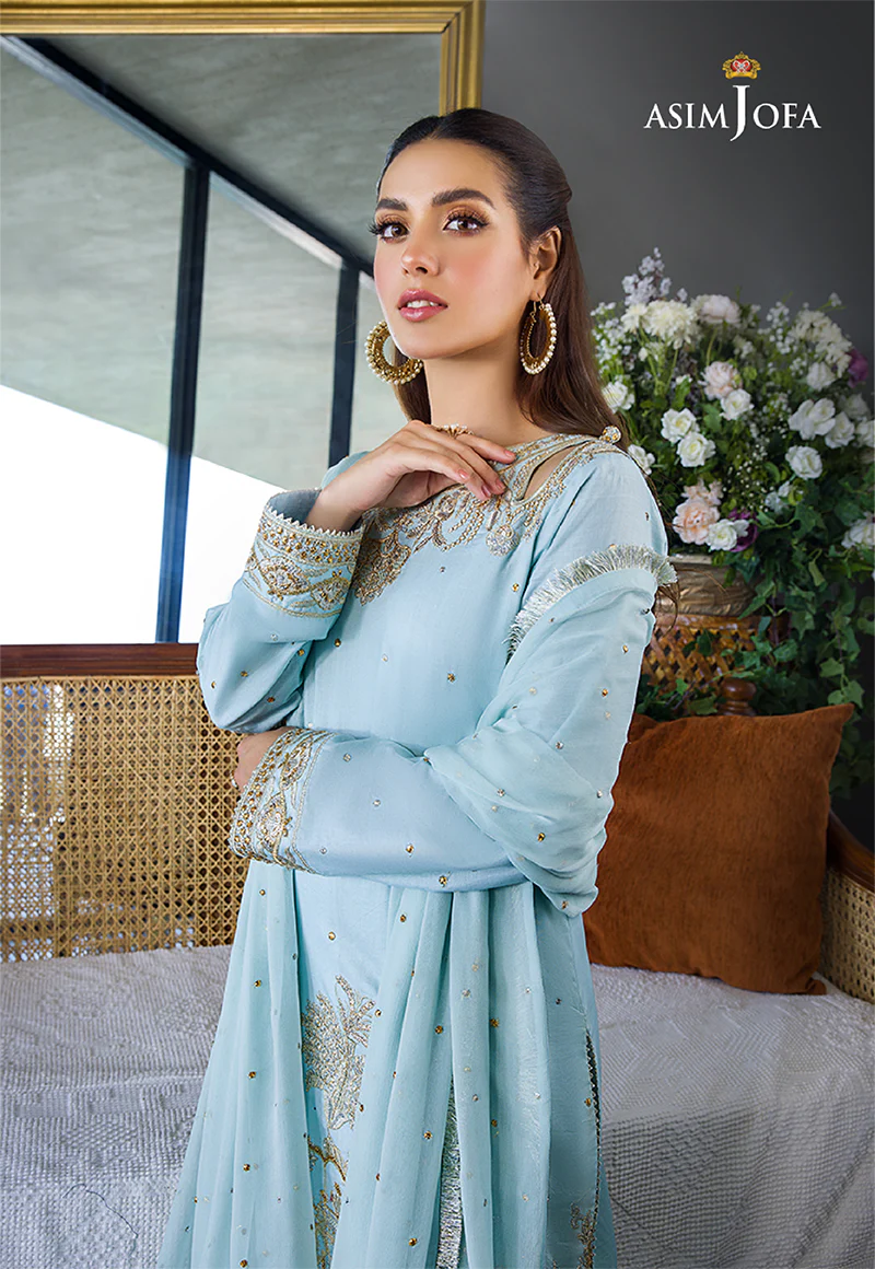 AJCK-07 EMBROIDERED LAWN 3 PCS - Image 5