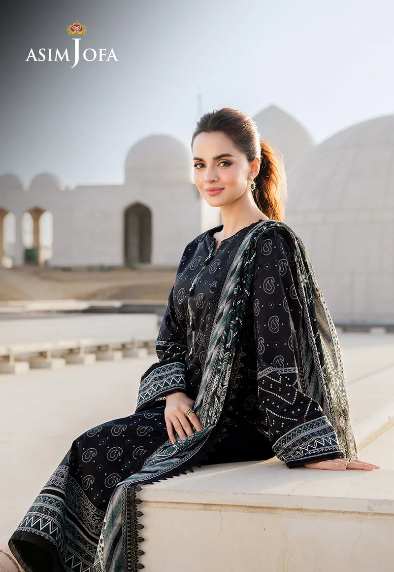 AJCMD-01-XS PRINTED LAWN 3 PCS - Image 9