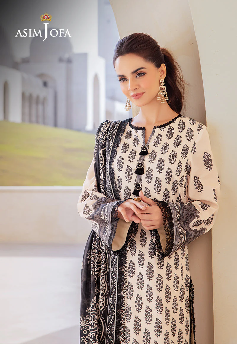 AJCMD-02-XS PRINTED LAWN 3 PCS - Image 9