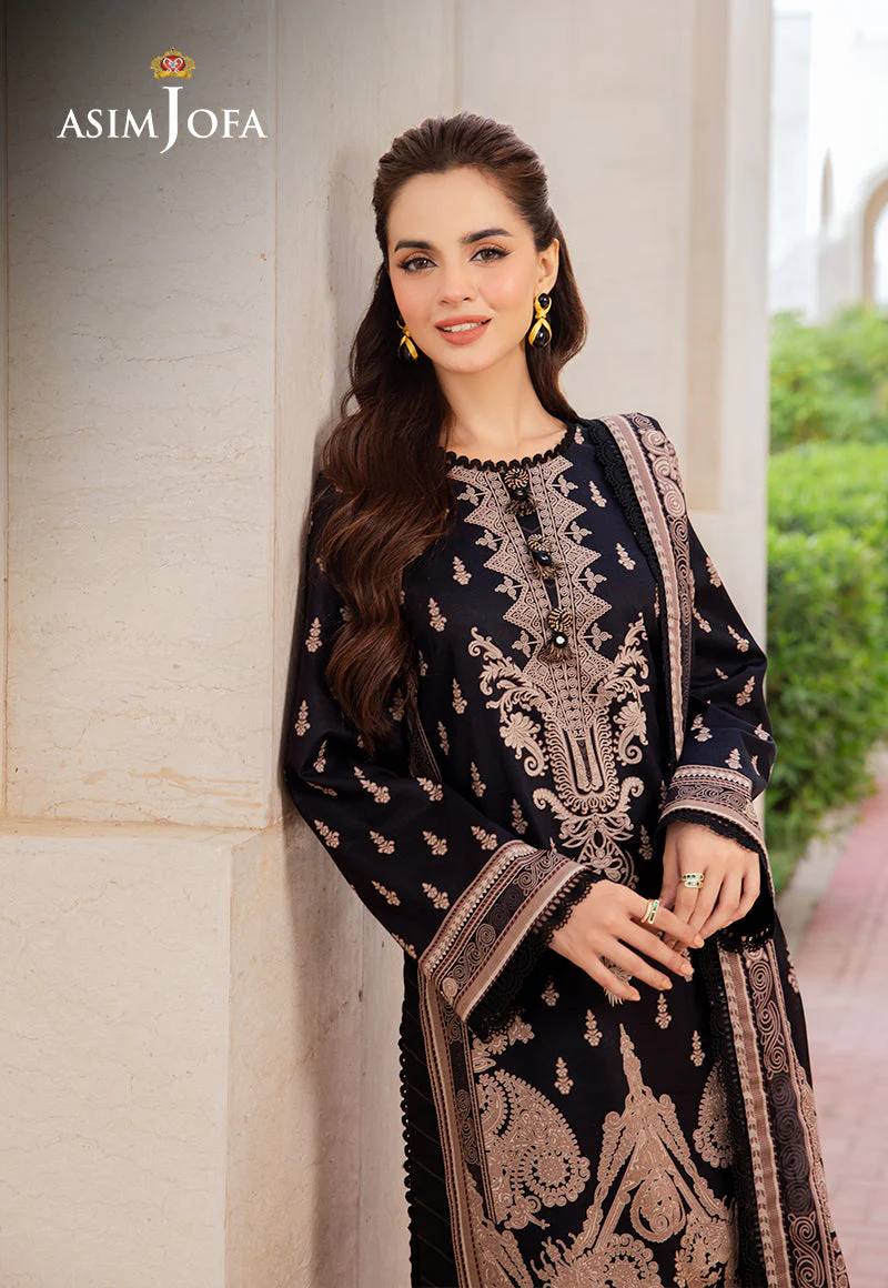 AJCMD-8 PRINTED LAWN 3 PCS - Image 4
